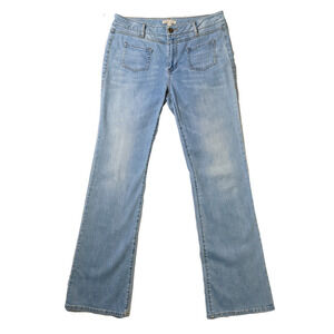 CAbi Malibu Flare Leg Lightweight Denim Jeans